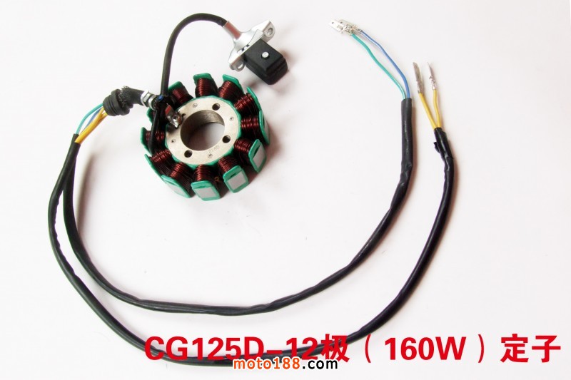 07  CG125D-12極（160W）定子